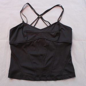 XOXO Black Tank/Corset